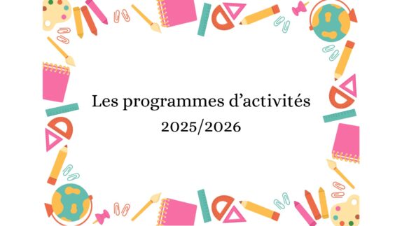 Les programmes sont là !